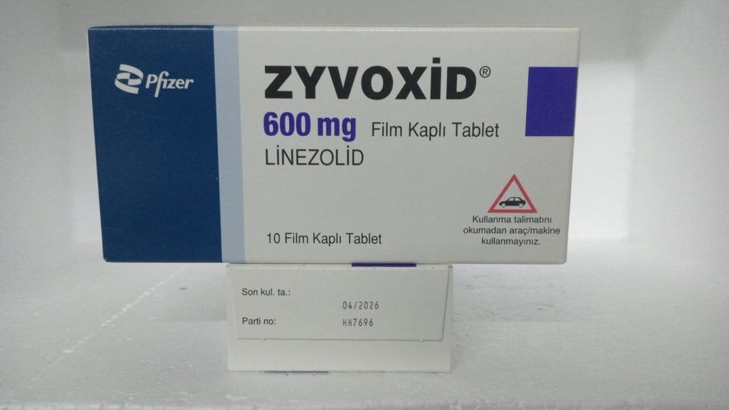  LINEZOLID 600MG  (ZYVOXID) PFIFER