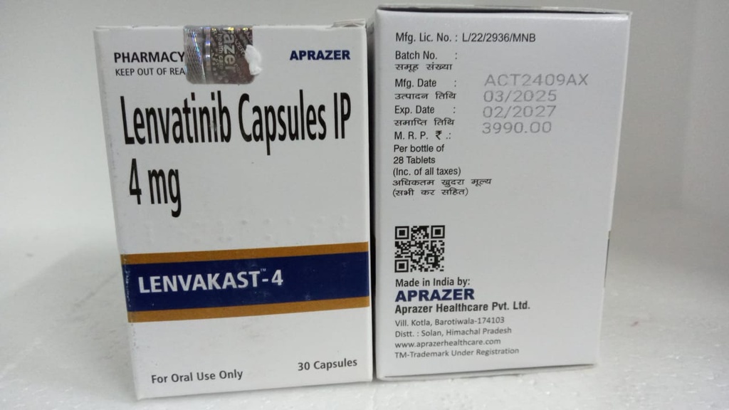 LENVATINIB 4MG (LENVAKAST) APRAZER
