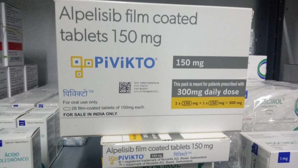 Alpelisib Film (Pivikto) 150 mg-Novartis Importado