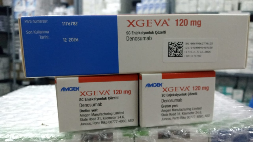DENOSUMAB 120MG (XGEVA 120 MG) - AMGEN (IMP  TURQUIA)