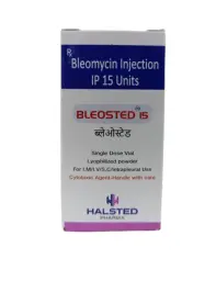BLEOMYCIN 15 UI (BLEOSTED 15) - HALSTED(IMP INDIA)