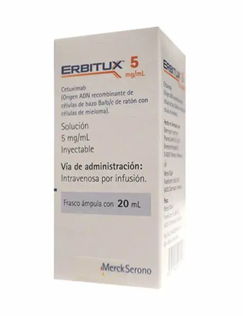 CETUXIMAB 5 MG/M (ERBITUX NACIONAL) - MERCK
