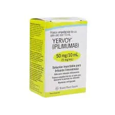 IPILIMUMAB 50 mg/10ml(YERVOY)BRISTOL MAYER SQUIBB (NACIONAL) 