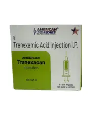ACID TRANEXAMIC 500 MG IV (TRANEXACAM)-AMERICA REMEDIES