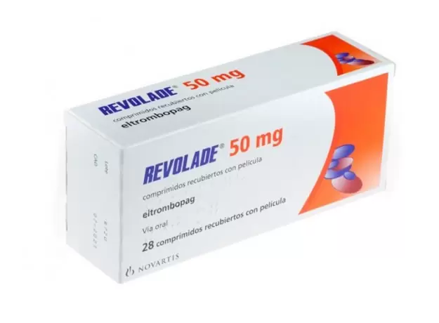 ELTRMBOPAG 50 MG (REVOLADE) NOVARTIS  NACIONAL