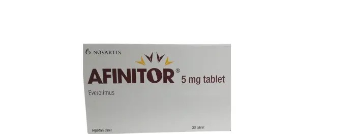 EVEROLIMUS 5MG (AFINITOR)-NOVARTIS IMPORTADO TURQUIA