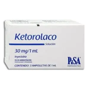 KETOROLACO 30MG/ 1ML (ONEMER) PISA  NACIONAL