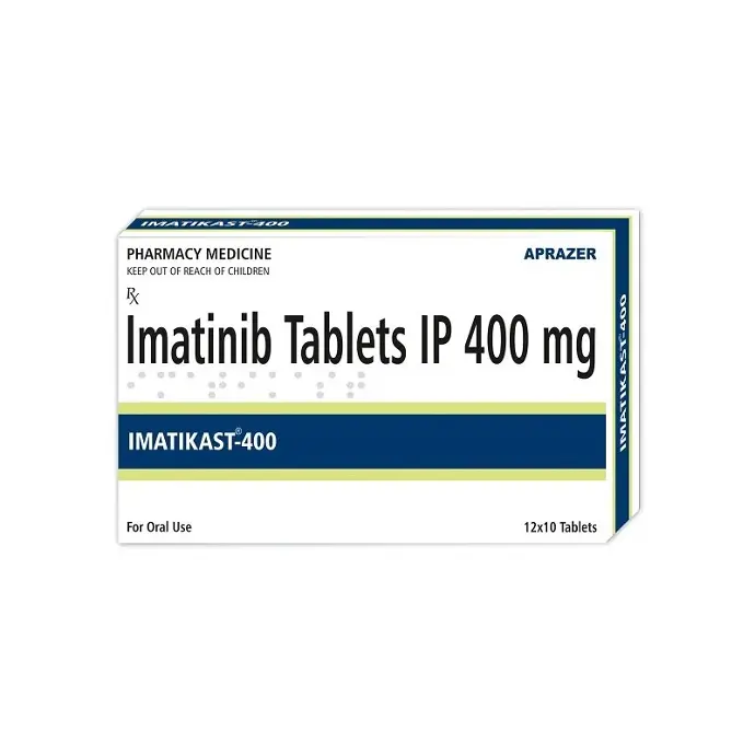 IMATINIB TABL 400MG (IMATIKAST) APRAZER IMPORTADO INDIA