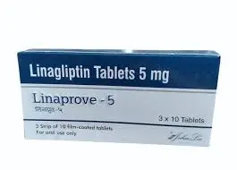 LINAGLIPTIN TABL 5MG (LINAPROVE) IMPORTADO INDIA 