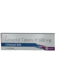  LINEZOLID 600MG (LINOJUST) INDOCO IMPORTADO INDIA