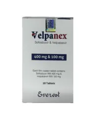 SOFOSBUVIR Y VELPASTASVIR 400MG/100MG (VELPANEX) - EVEREST [IMPORTADO]