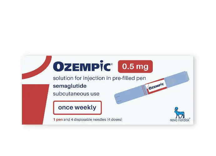SEMAGLUTIDA 0.25MG,0.5 (OZEMPIC 0.25MG, 0.5 MG/DOSIS) - NOVO NORDISK (NACIONAL)