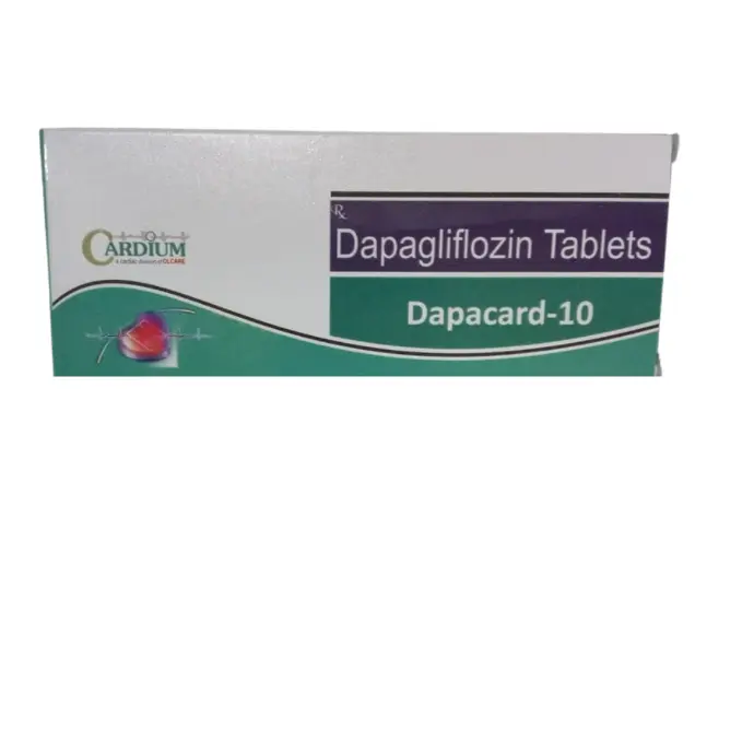 DAPAGLIFLOZIN  10MG (DAPACARD) IMPORTADO