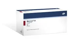  MEROPENEM  1G IV (MERREM)  PFIZER NACIONAL
