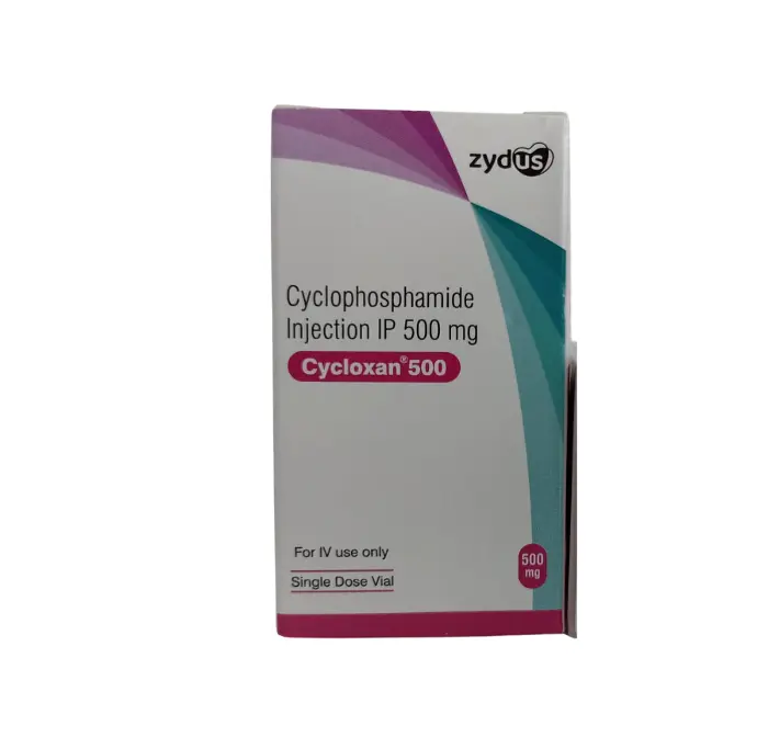 CYCLOPHOSPHAMIDE INJ 500 MG CYCLOXAN 500 MG) ZYDUS (IMP INDIA)