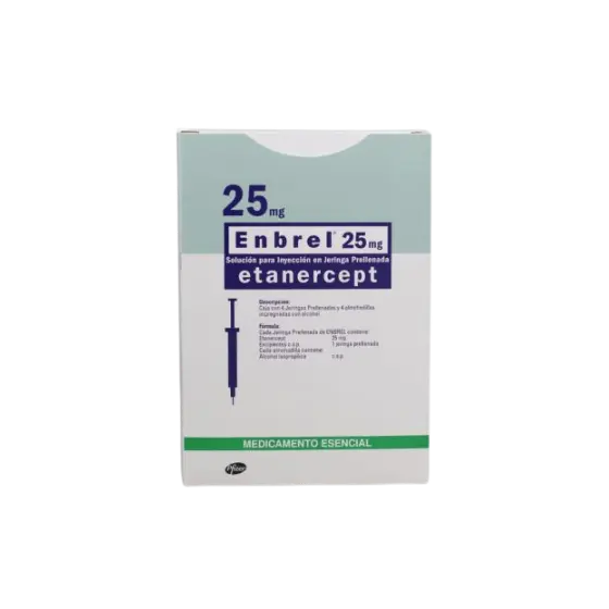 ETANERCEPT M.B 25 MG (ENBREL 25 MG NACIONAL )- PFIZER