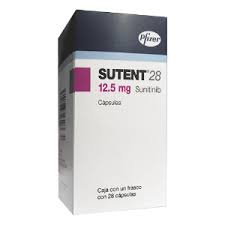 SUNITINIB 12.5 MG (SUTENT 28) PFIZER [NACIONAL]