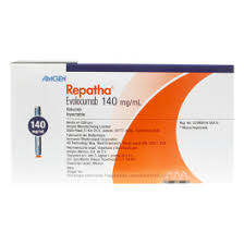 EVOLOCUMAB 140 MG/ML (REPATHA) - AMGEN [NACIONAL]