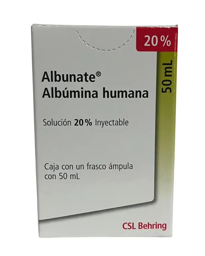 ALBUMINAHUMANA 20%/50ML (ALBUNATE)