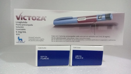 LIRAGLUTIDA 6ML/ML (VICTOZA)  - NOVO NORDISK NACIONAL 