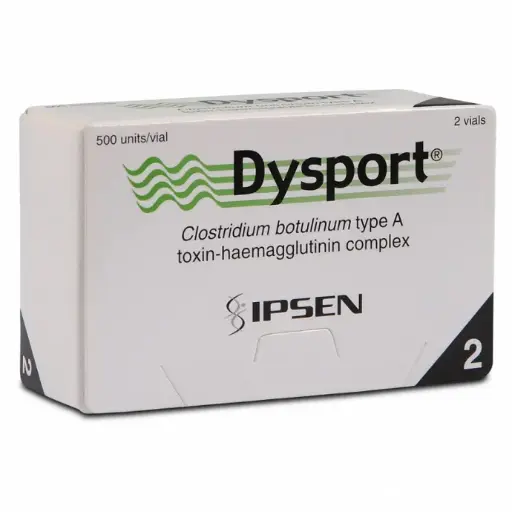 TOXINA BOTULINICA TIPO A (DYSPORT 500 UI)- IPSEN GEN (IMPORTADO) 