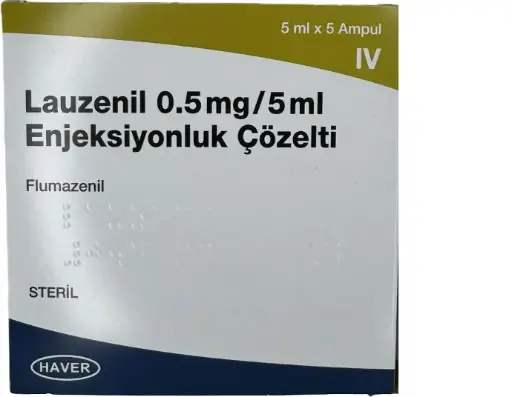 FLUMAZENIL/ LAUZENIL 0.5 MG/5 ML-HAVER IMPORTADA
