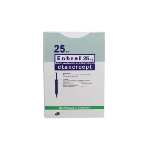 ETANERCEPT M.B 25 MG (ENBREL 25 MG NACIONAL )- PFIZER